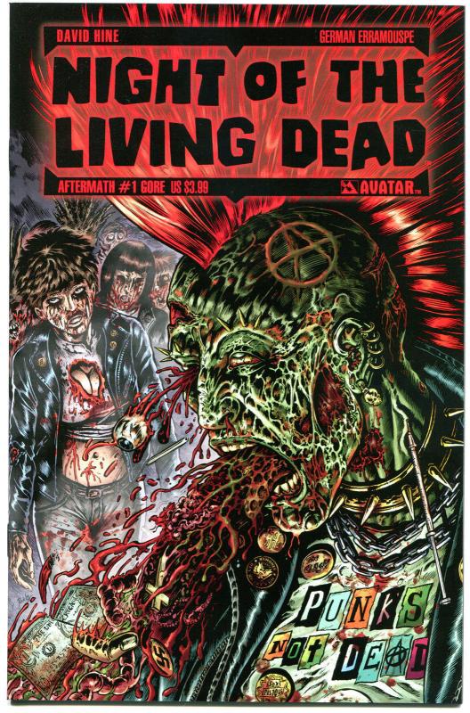 NIGHT of the LIVING DEAD Aftermath #1, NM, Gore, 2012, more NOTLD in store