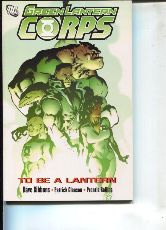 Green Lantern Corps: To Be A Lantern-Patrick Gleason-TPB- trade
