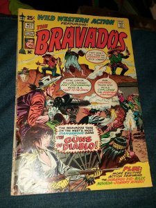 wild western action #2 vg 4.0 April, 1971, Skywald Bronze age the bravados movie