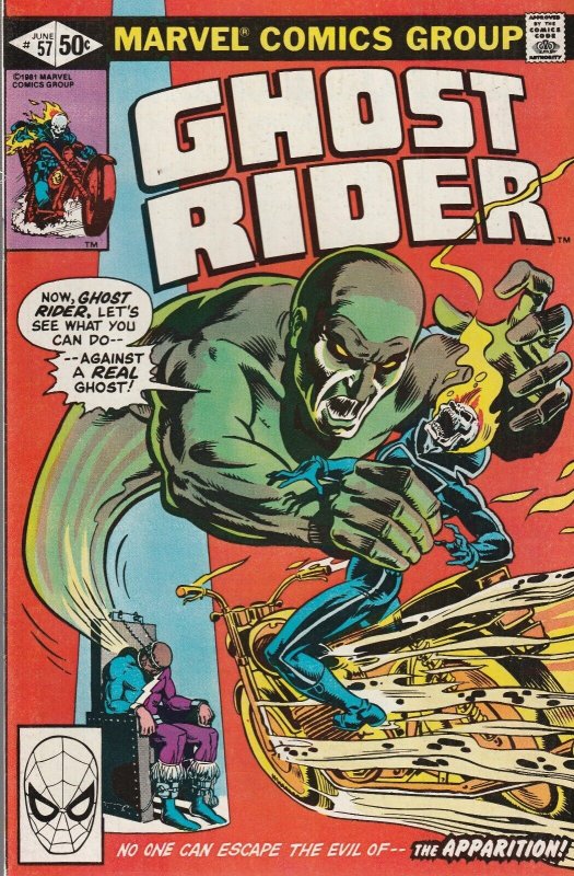 Ghost Rider # 57 Cover A VF/NM Marvel 1981 [B5]