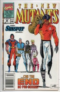 NEW MUTANTS #99, FN/VF, Cable, Fabian Nicieza, X-men, 1983, more in store