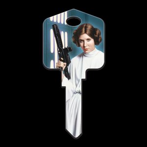 Star Wars Key Blanks Schlage SC1, Princess Leia