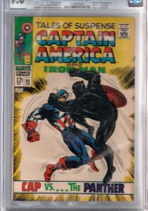 Tales of Suspense CGC #98 (Feb-68) VF/NM High-Grade Iron Man, Captain America