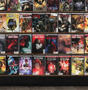 Huge Lot 150+ Comics with Darth Vader, Princess Leia, Star Wars: Yoda & More!