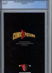 Harley Quinn 25th Anniversary Special CGC 9.6 Greg Horn Variant ComicXposure