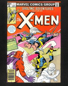 Amazing Adventures (1979) #1 Newsstand Variant X-Men #1 Reprint!
