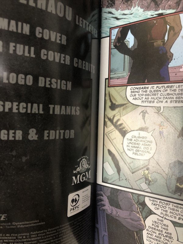 Dienamite (2021) # 4 Variant (NM) Dynamite Entertainment • Fred Van Lente • Diaz