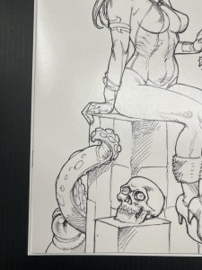 Vampirella Helliday Special #1 CVR D 1:10 LINSNER LINE ART VAR PROSHIPPER