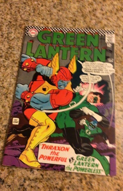 Green Lantern #50 (1967) Hugh-Grade VF/NM 1st Thraxon! Utah CERTIFICATE Wow!