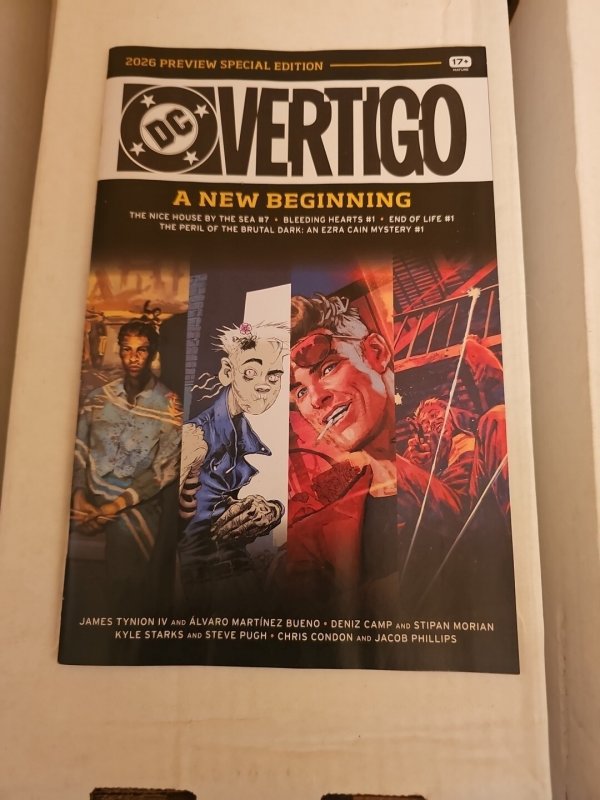 Bleeding Hearts 1 • Deniz Camp & Stipan Morian + Vertigo Previews