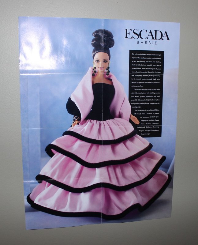 Barbie Escada  Promo Poster / 1997