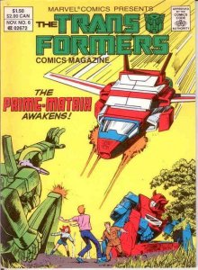 TRANSFORMERS  COMICS DIGEST (1987-1988) 6 VF-NM