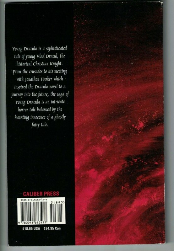 Young Dracula: Diary of a Vampire TPB VF graphic novel signed by David Mack