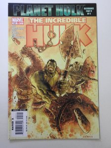 Incredible Hulk #101 (2007) Sharp VF Condition!