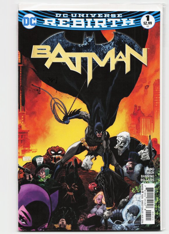 Batman #1 Variant Cover (2016) Batman [Key Issue]