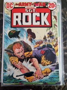 Our Army at War - SGT. Rock #246 247 252 258 DC(77) AVG VG 