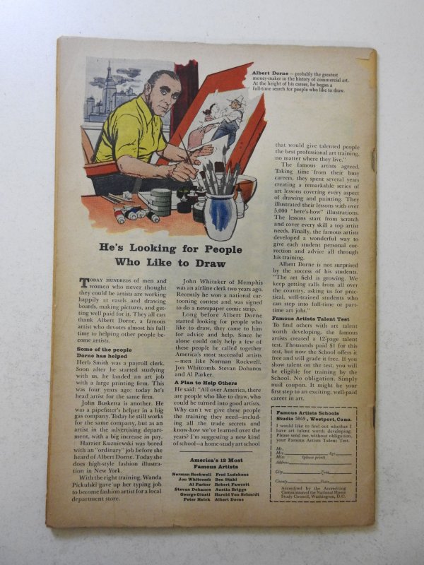 Fantastic Four #15 (1963) GD Condition ink fc, 2 in cumulative spine split