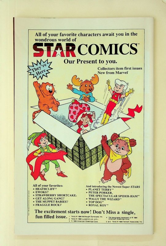 X-Men #193 Marvel Special Double-Sized Issue John Romita Jr 1984