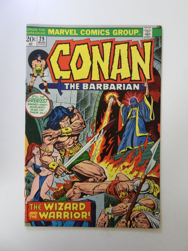 Conan the Barbarian #29 (1973) VF+ condition