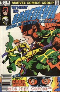 WHAT IF... (1977 Series)  (MARVEL) #28 NEWSSTAND Very Fine Comics Book