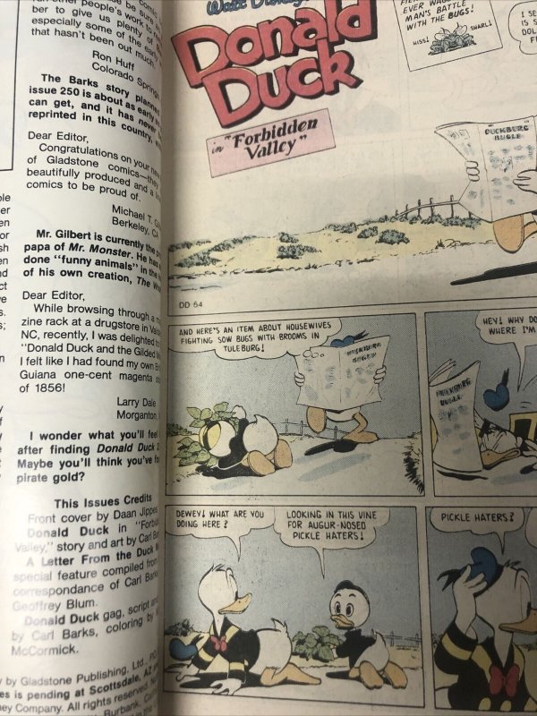 Walt Disney’s Donald Duck (1986) # 248 (NM) Canadian Price Variant • CPV