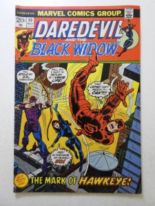 Daredevil #99 (1973) W/ Hawkeye! Beautiful VF Condition!