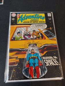 ADVENTURE COMICS #379 Superboy's Burial in Space! DC Comic Book ~ VG/FN