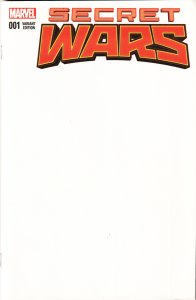Secret Wars #1 Blank Cover (2015) The Thing