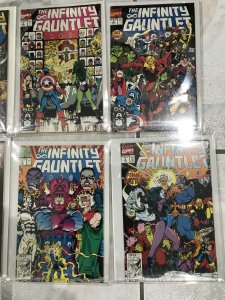 The Infinity Gauntlet #1,2,3,4,5,6, MINT