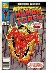 Lot Of 18 Human Torch Marvel Comic Books # 8 1 (8) 2 (4) 3 (4) 4 Fantastic 4 RM2