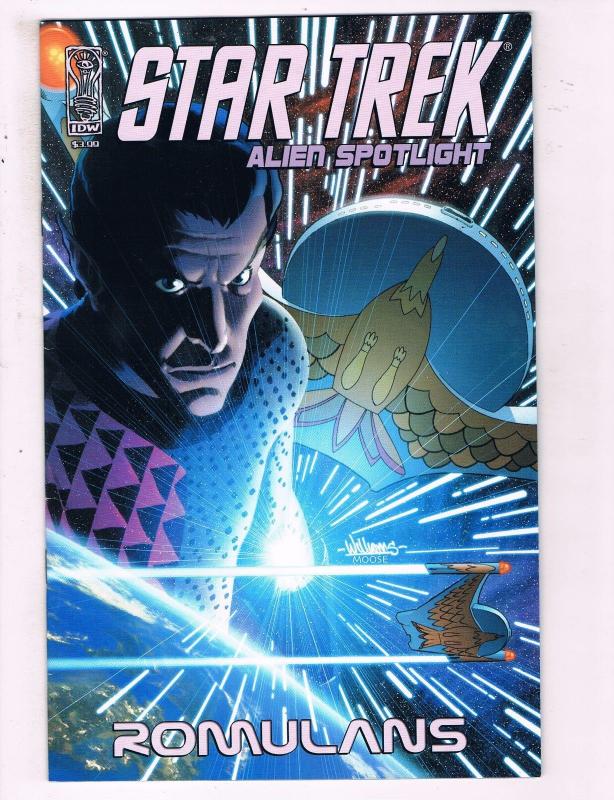 Star Trek Alien Spotlight #1 VF IDW Comics Romulans Comic Book DE12