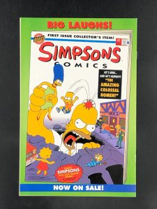 Itchy & Scratchy Comics #1 (1993) Four-Issue Series Featuring the Simpsons