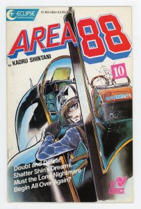 Area 88 #10 Viz Eclipse Kaoru Shintani Shin Kazama NM