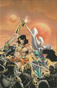 Dejah Thoris VS John Carter Of Mars # 4 Variant 1:11 Cover NM [C6]