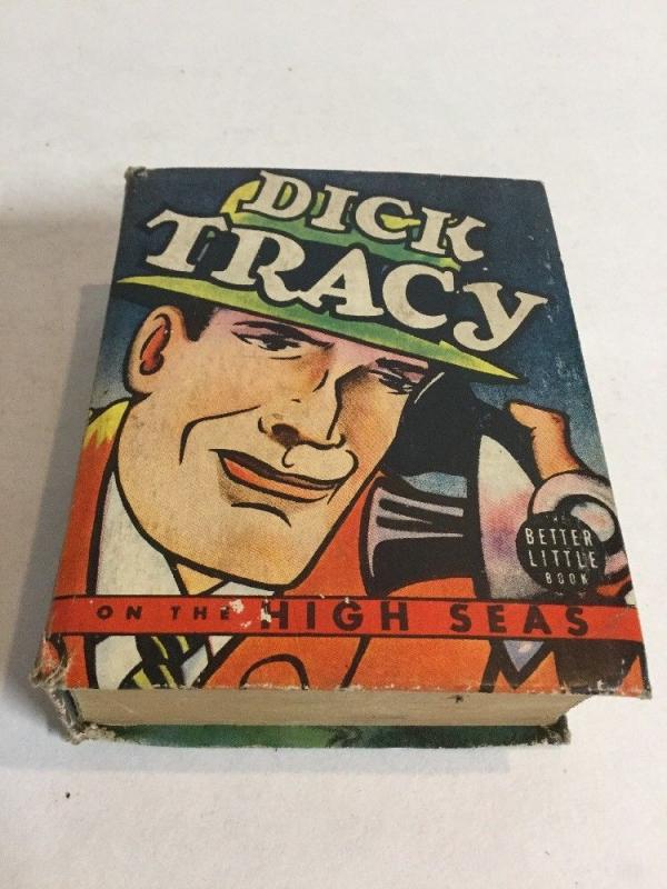 Dick Tracy On The High Seas Fn Fine 6.0 Big Little Books 1454
