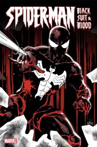 Spider-man Black Suit And Blood #1  Marvel Comic Book CVR by Yu, Leinil B&B