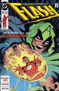 Flash (2nd Series) #40 VF/NM ; DC | William Messner-Loebs Dr. Alchemy