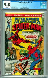 Spectacular Spider-Man #1 CGC Graded 9.8 12/76 Tarantula Appearance