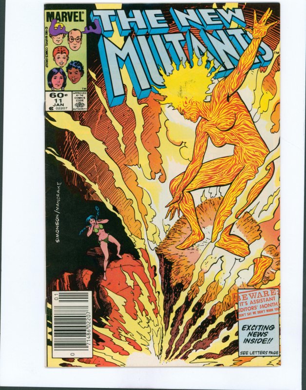 The New Mutants #11 (1984) Newsstand