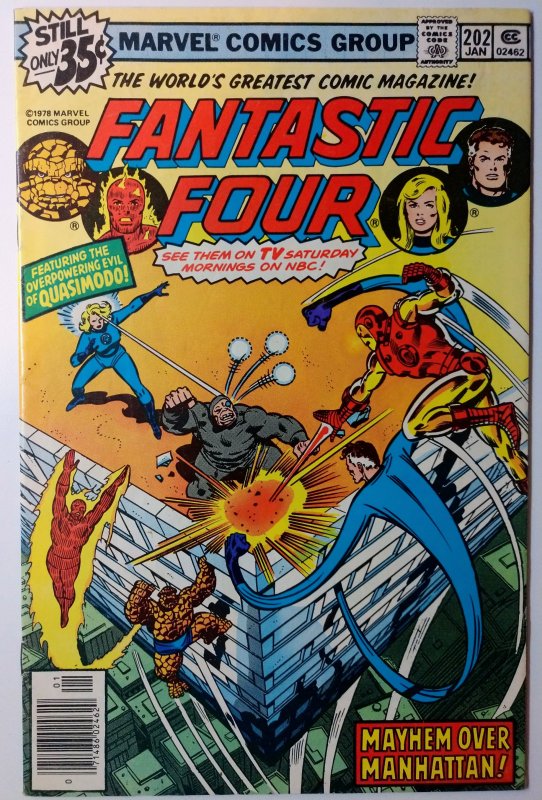 Fantastic Four #202 (6.0, 1979)  NEWSSTAND