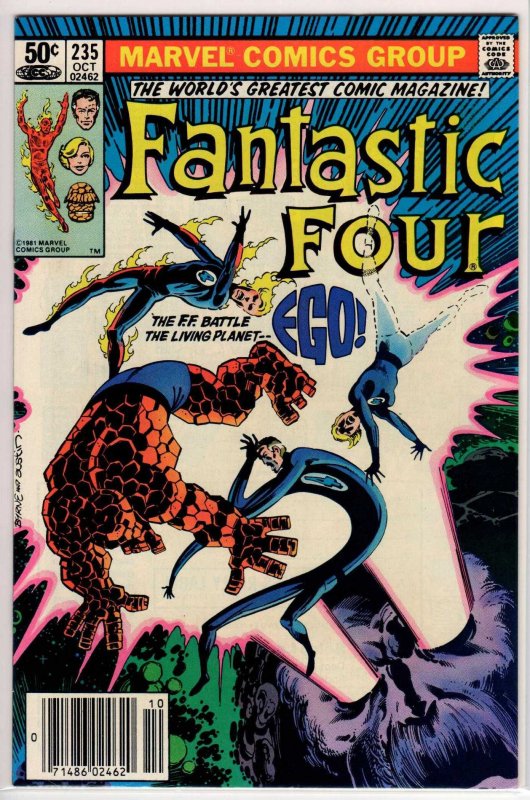 Fantastic Four #235 Newsstand Edition (1981) 9.2 NM-