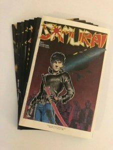 LOT of 12-Aircel SAMURAI #1,2,4-6,8-14  VF/NM  (A87)