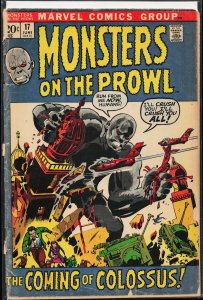 Monsters on the Prowl #17 (1972) Colossus