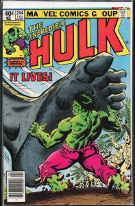 The Incredible Hulk #244 (1980) Hulk