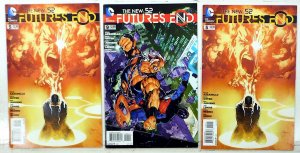 The New 52: Futures End Lot of 3 #5 x2, 9 (2014) DC Comics 1st Print Comic Books