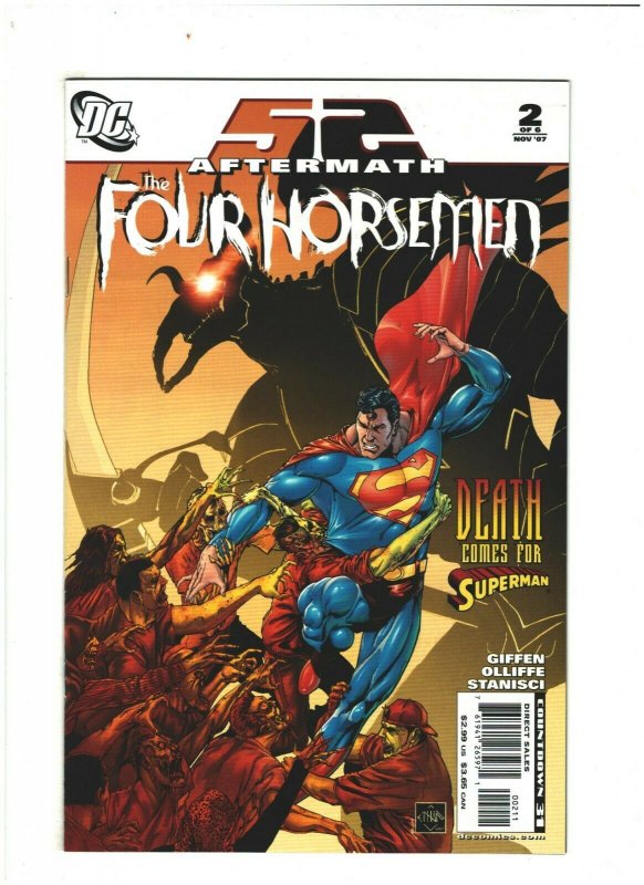 52 Aftermath: The Four Horsemen #2 NM- 9.2 DC Batman,Superman & Wonder Woman 