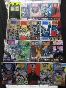 Legends of the Dark Knight Lot of 77Diff from 1989-2007 DC Mini-Library