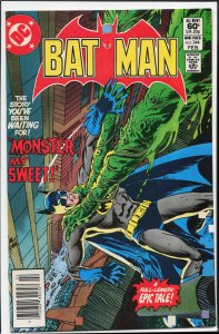 Batman #344 Newsstand Edition (1982) Batman