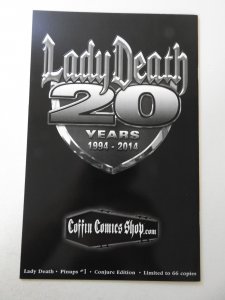 Lady Death: Pin Ups Conjure Edition (2014) NM Condition! Signed W/ COA!