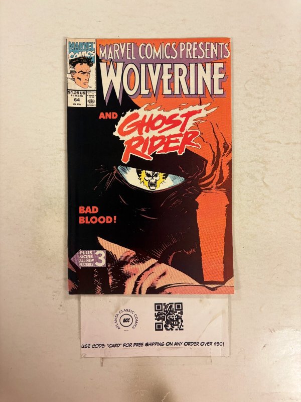 Marvel Comics Presents #64 NM Marvel Comic Books Wolverine 20 HH112